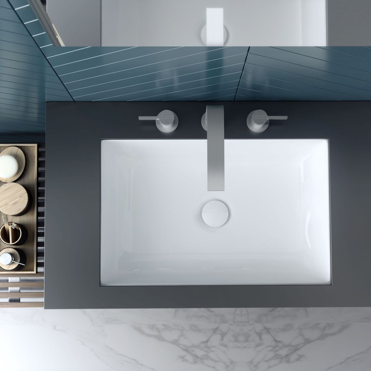 Victoria + Albert Kaldera 56 Undermount Basin With Overfow