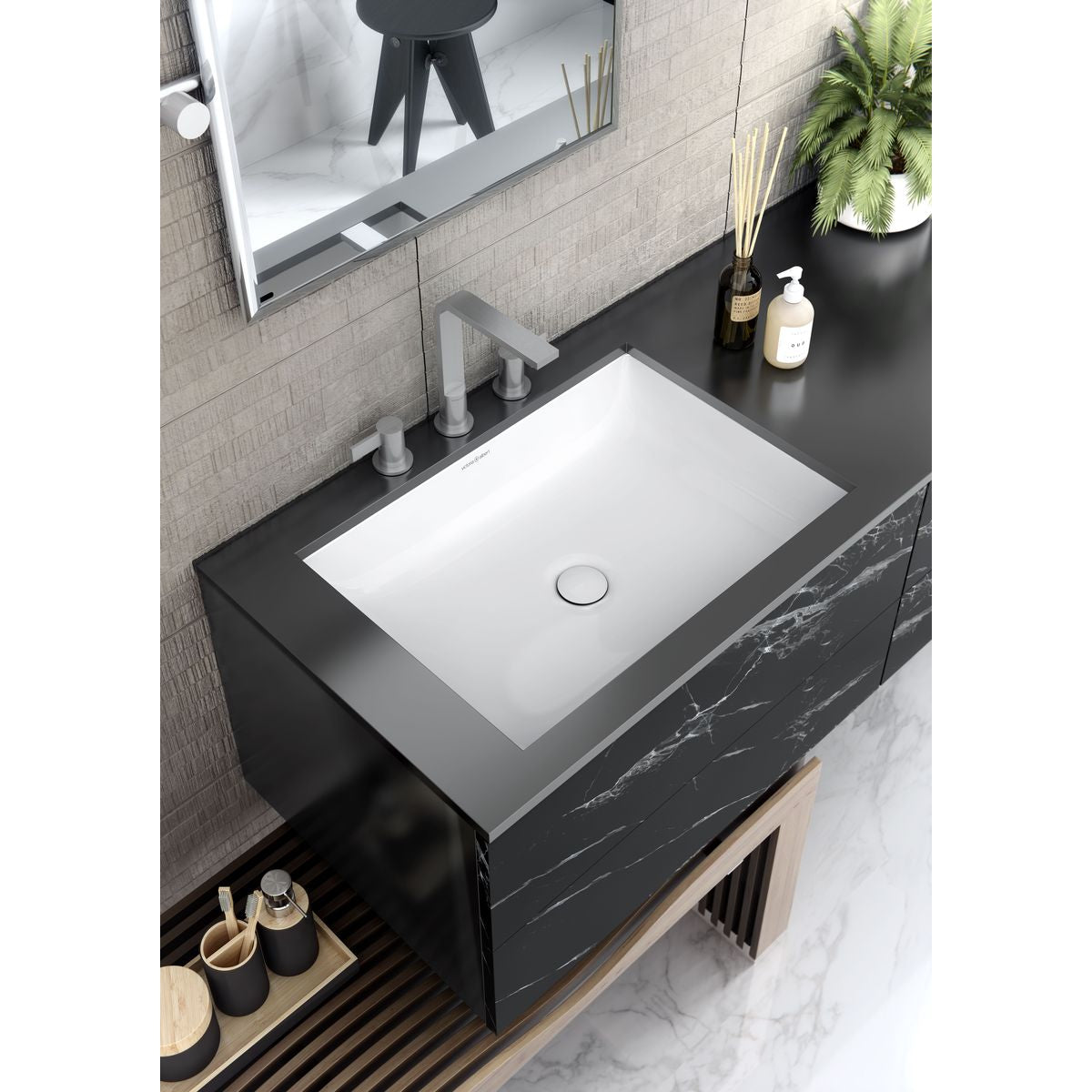 Victoria + Albert Kaldera 62 Undermount Basin With Overfow