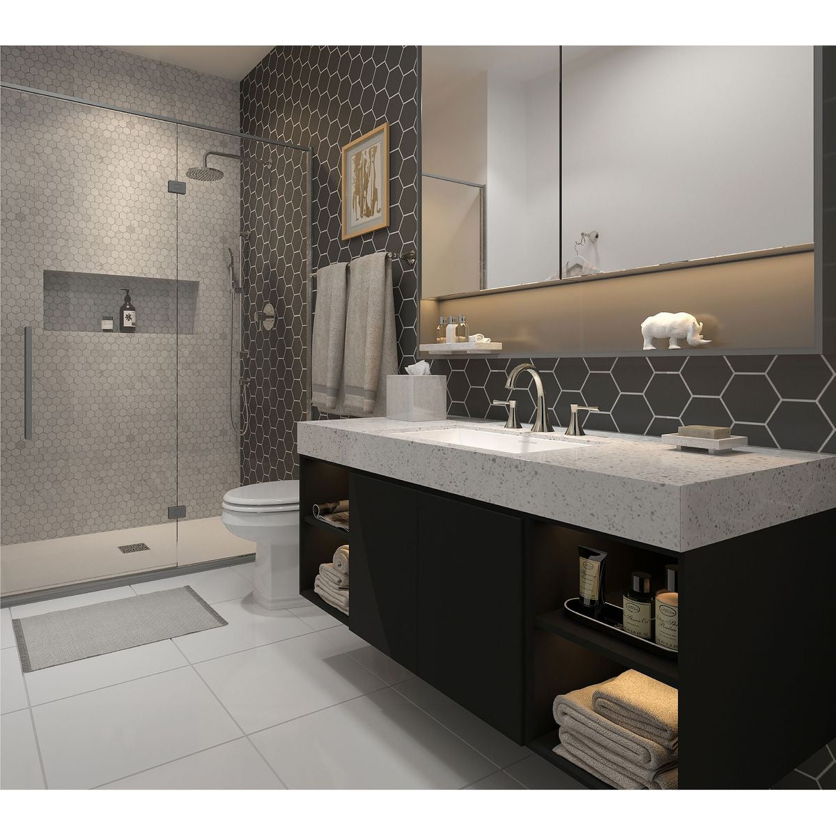 Victoria + Albert Kaldera 62 Undermount Basin With Overfow