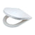 Universal Matte Toilet Seat, Matte White