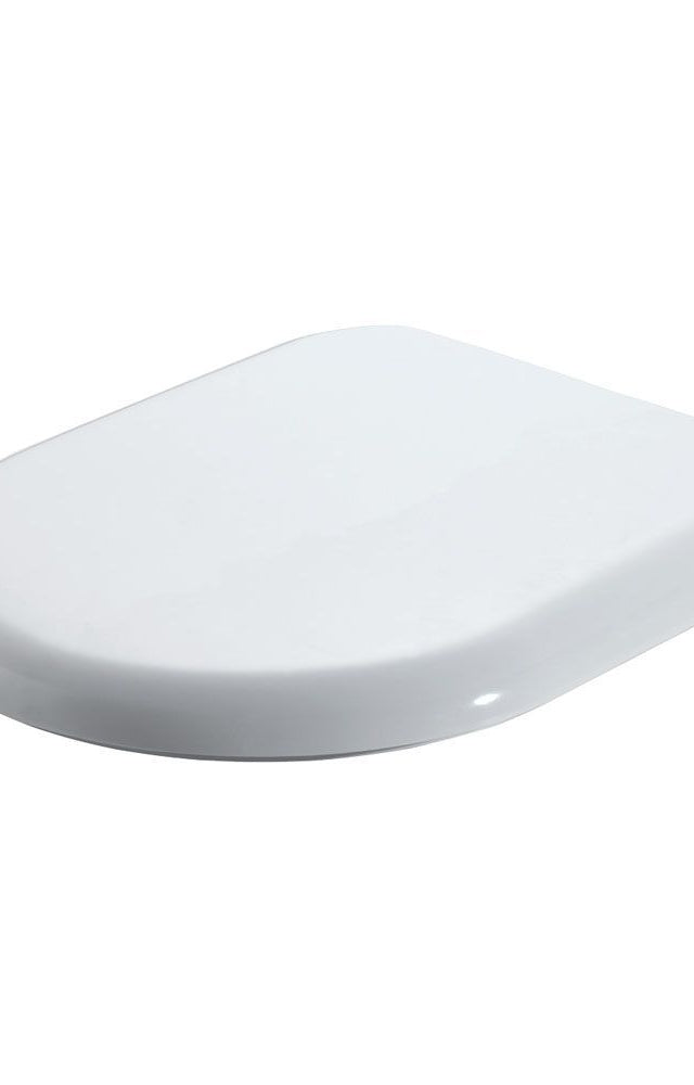 Compact Gloss Toilet Seat, Gloss White