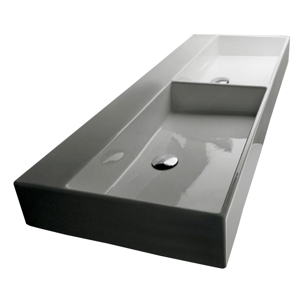 Studio Bagno Unlimited 140 V2 Double Bowl Bench/Wall Basin - No Taphole