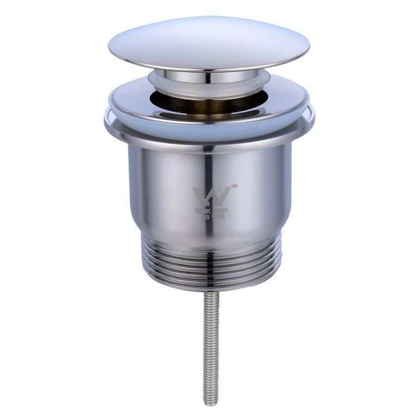 Universal 32/40mm Mushroom Pop-Up Waste - Brushed Nickel