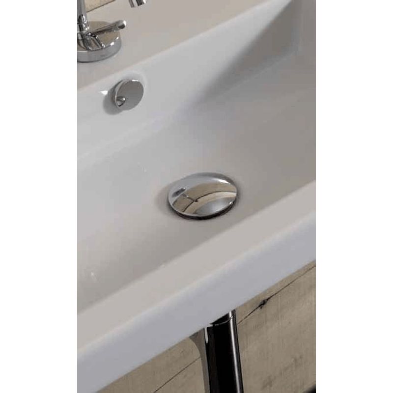 Universal 32/40mm Mushroom Pop-Up Waste - Brushed Nickel