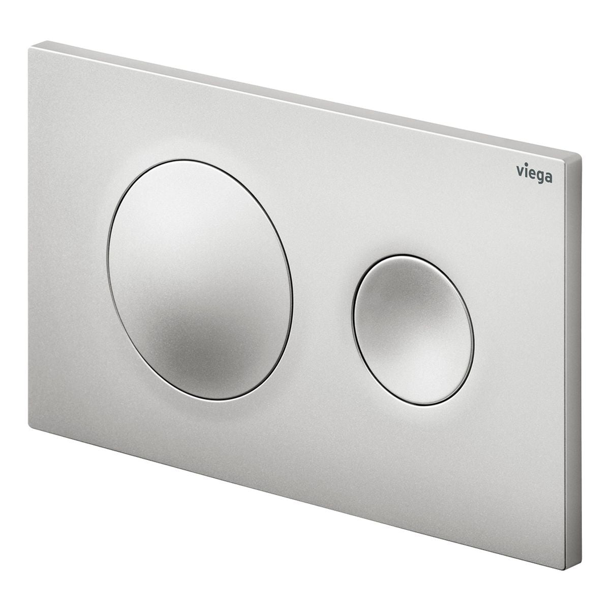 Viega Visign Style20 Round Button Flush Plate, Matte Chrome