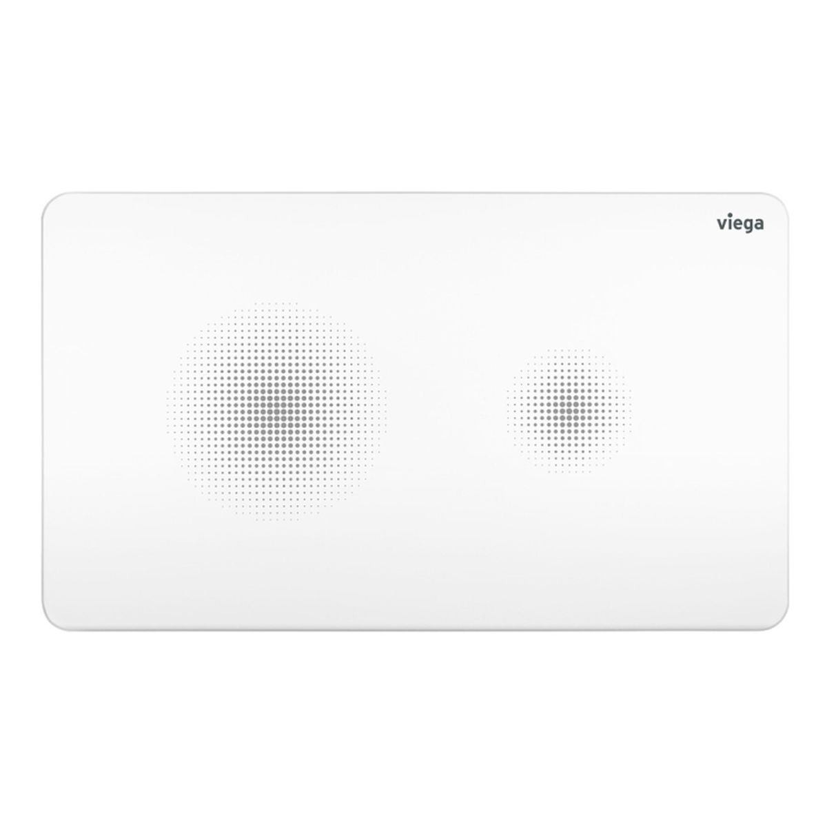 Viega Visign Style25 Touchless Electronic Flush Plate, Gloss White