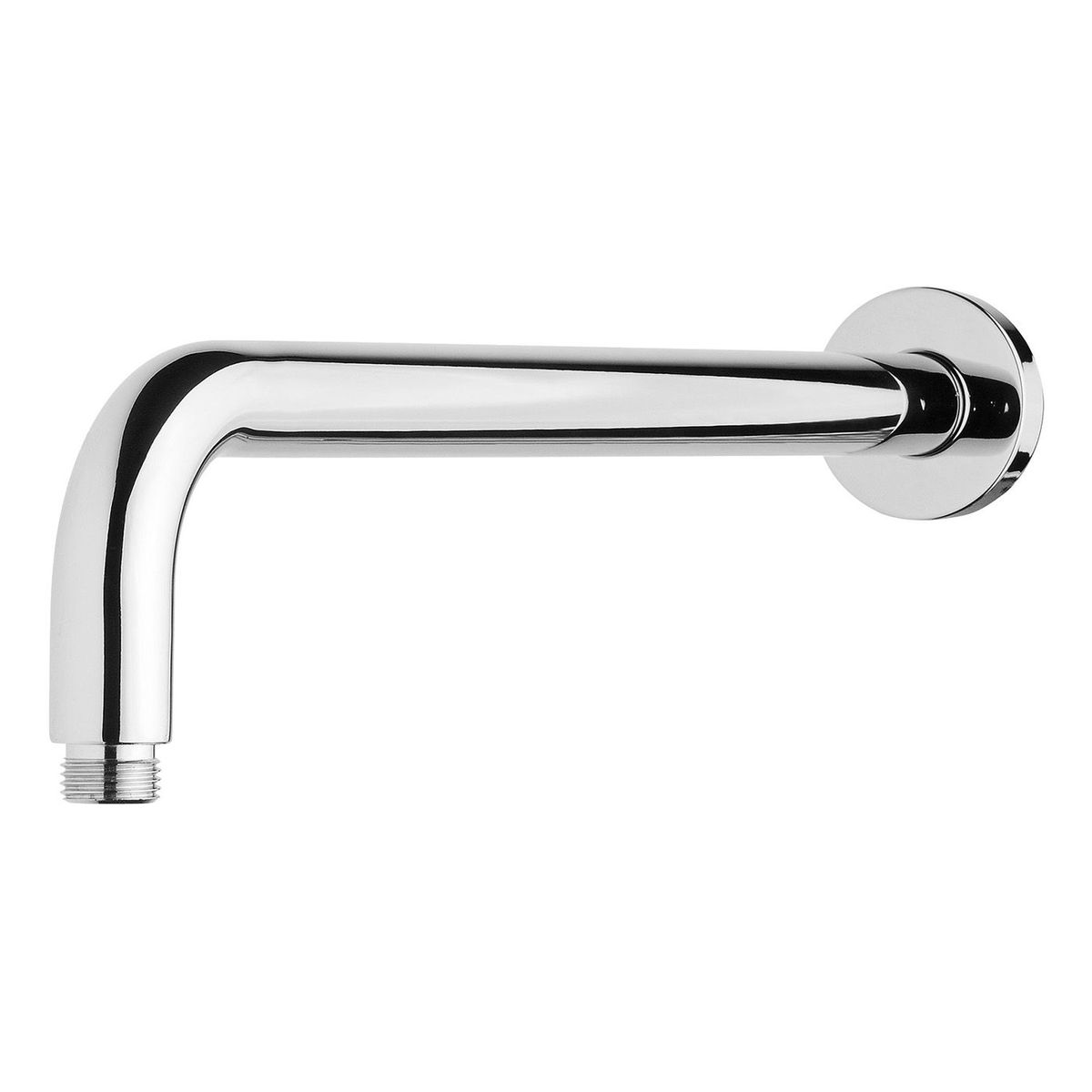 Vivid Shower Arm 400mm Round - Chrome
