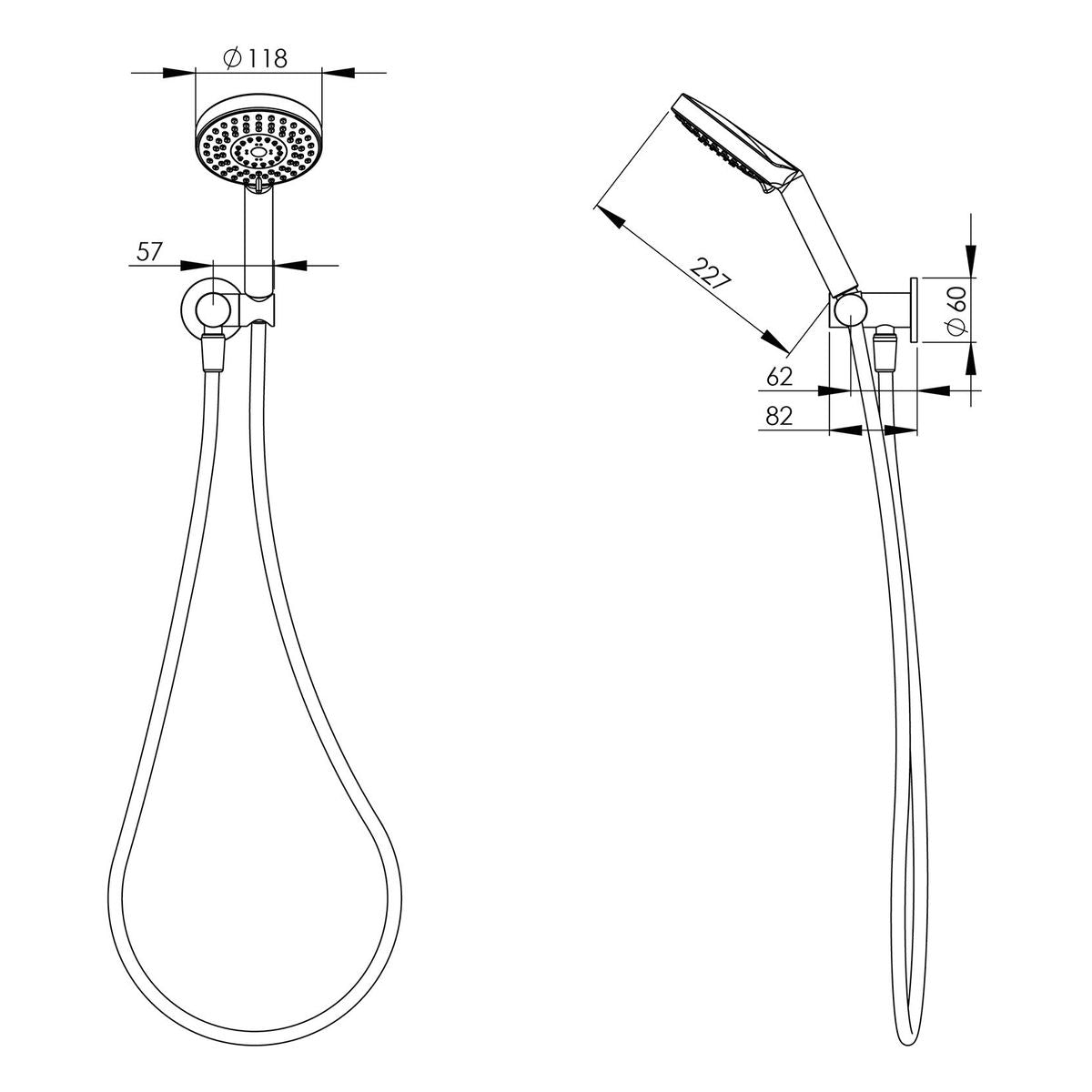 Vivid Hand Shower - Brushed Nickel