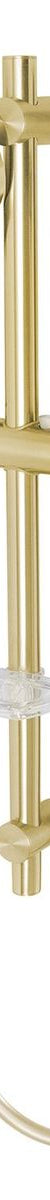 Vivid Rail Shower - Brushed Gold