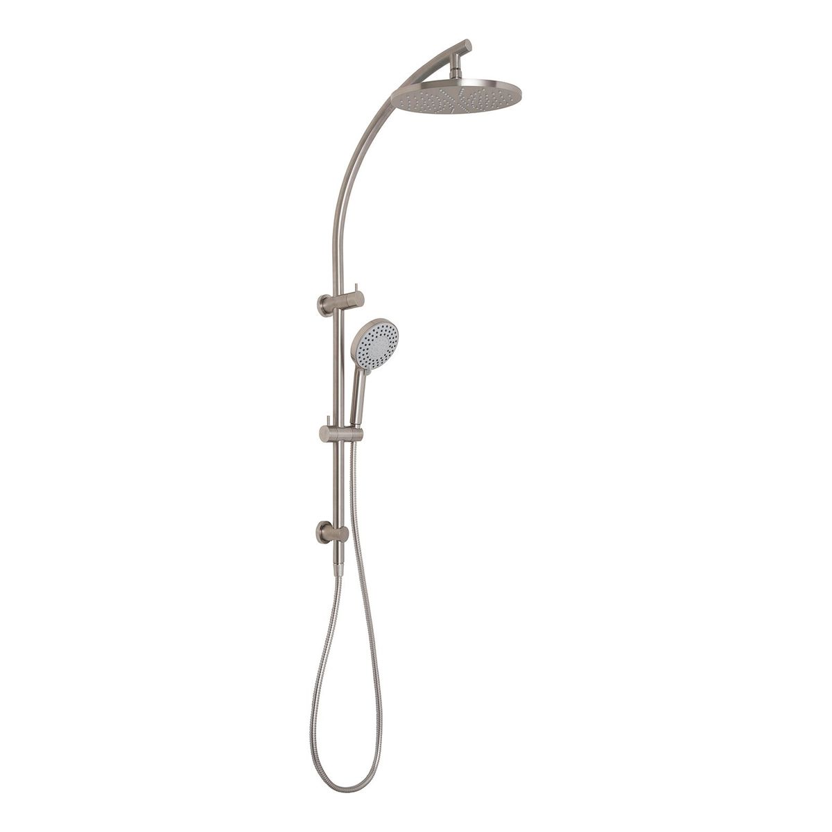 Vivid Twin Shower - Brushed Nickel