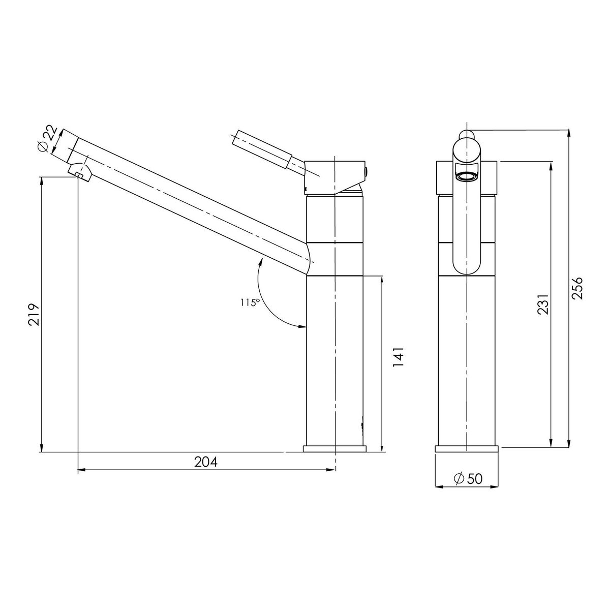 Vivid Premium Sink Mixer