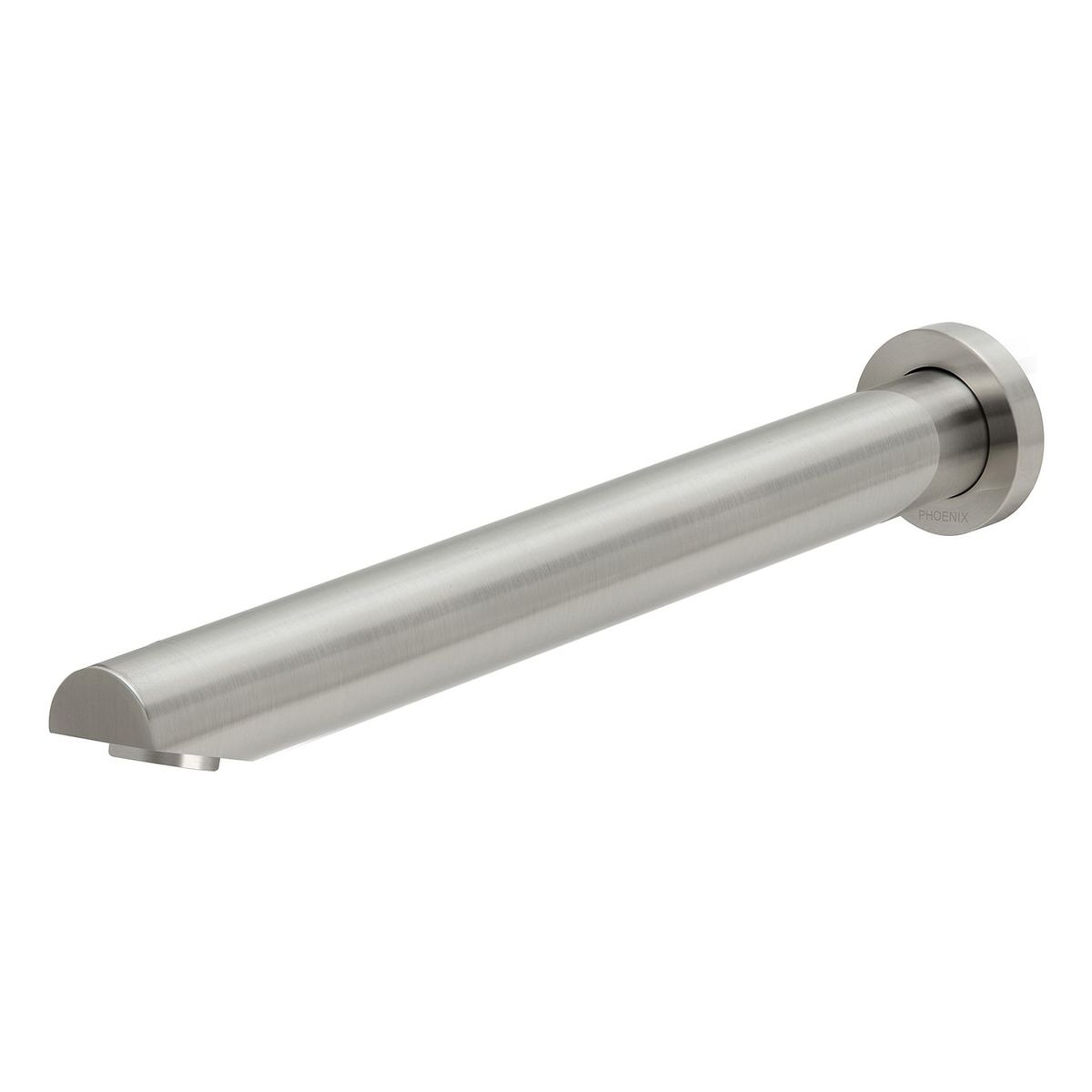 Vivid Wall Bath Outlet 32 x 300mm Angled - Brushed Nickel