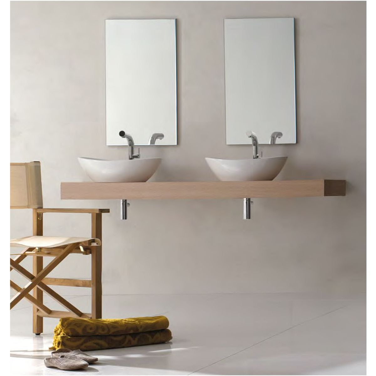 Victoria + Albert Amalfi 55 Basin, Matte White