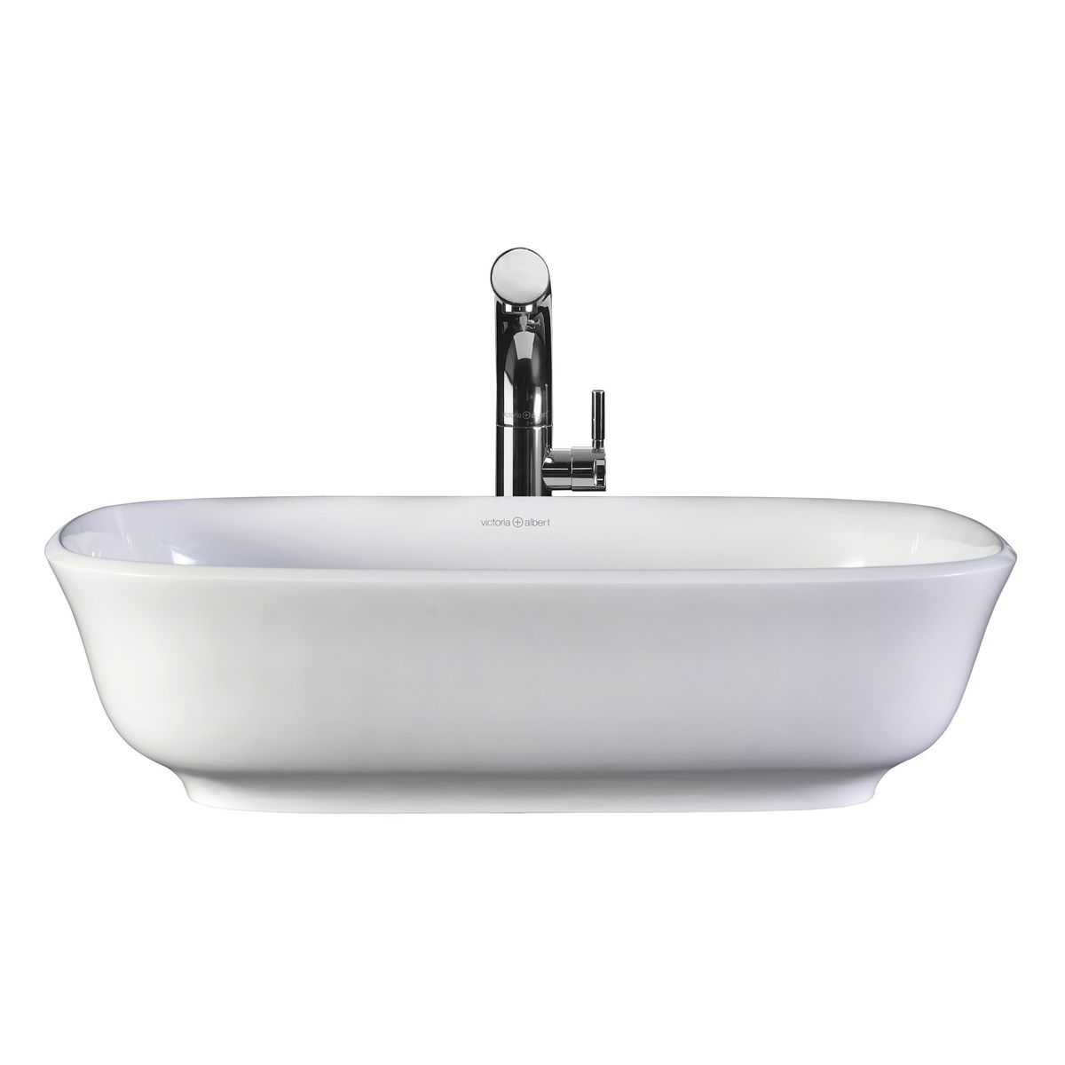 Victoria + Albert Amiata 60 Basin, Gloss White