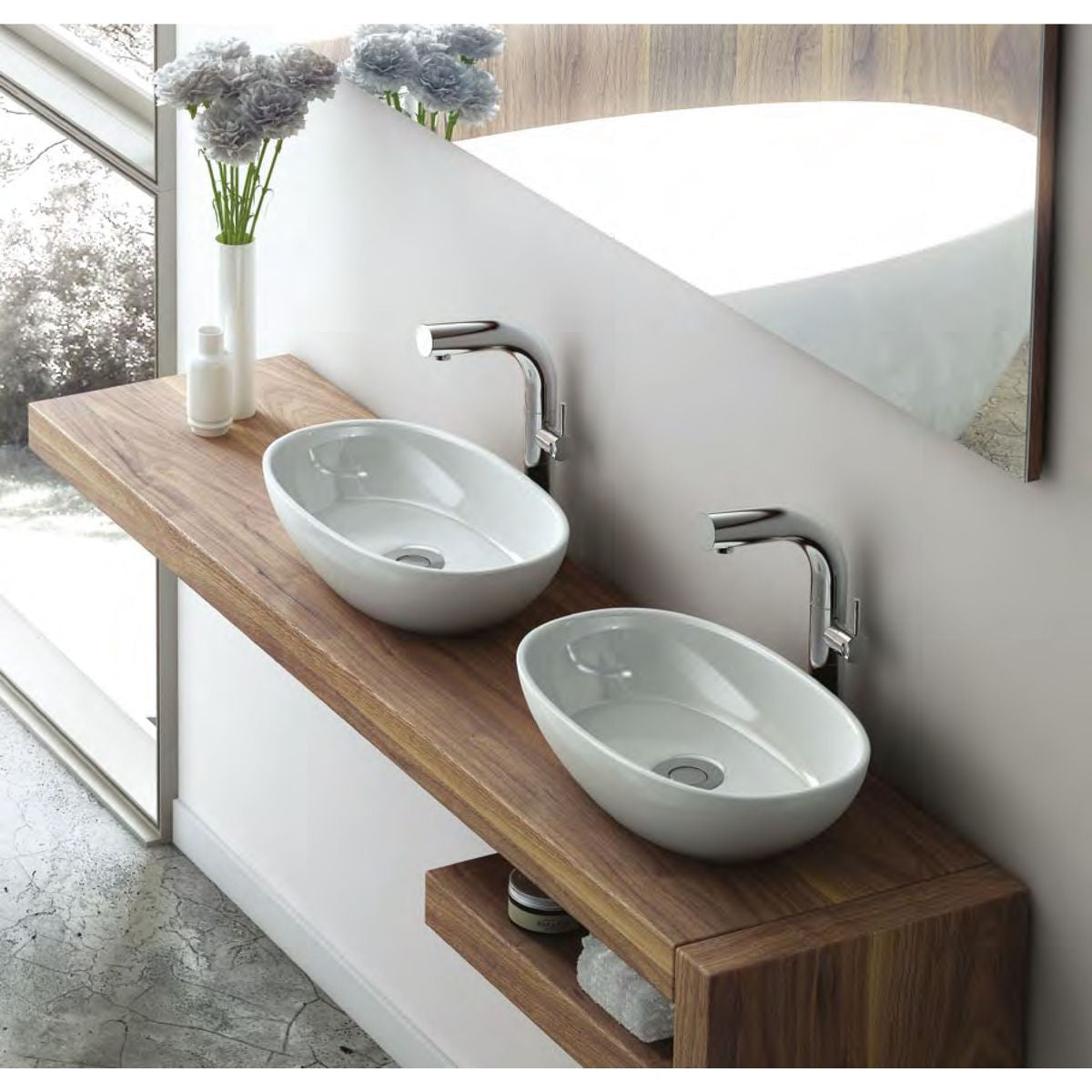 Victoria + Albert Barcelona 48 Basin, Gloss White
