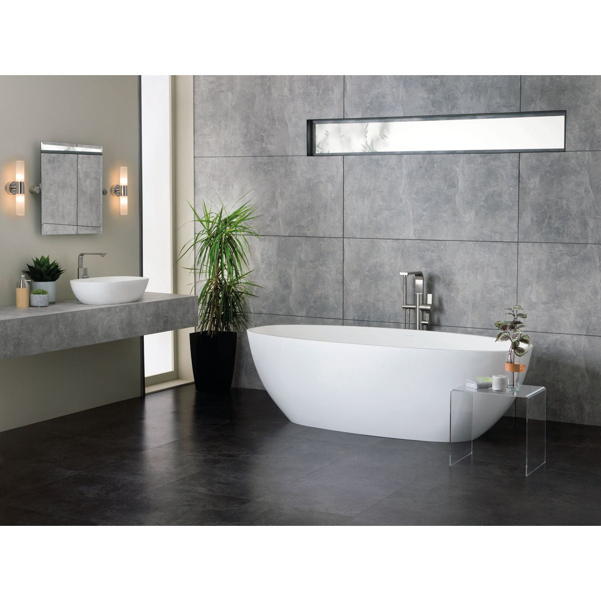 Victoria + Albert Barcelona 55 Basin, Matte White