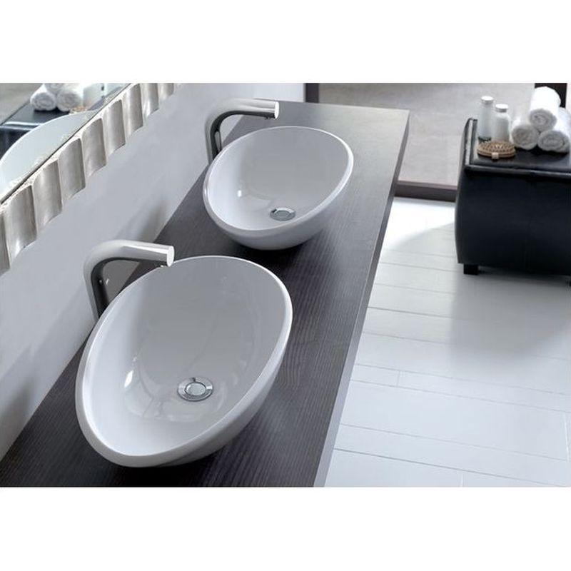 Victoria + Albert Napoli 57 Basin, Gloss White