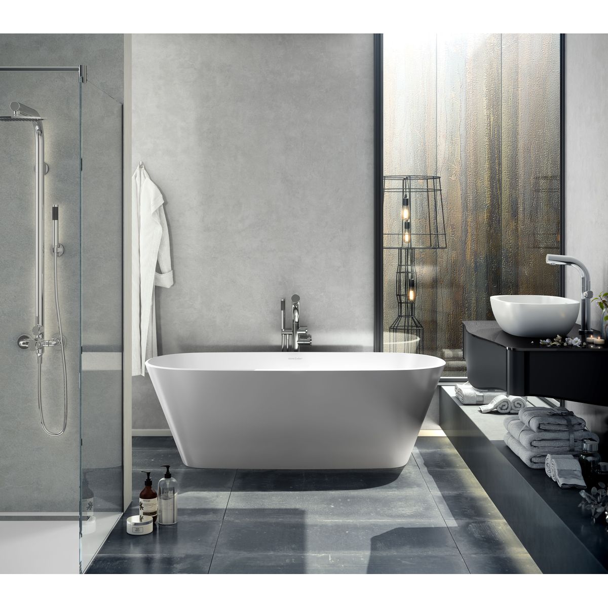 Victoria + Albert Vetralla 1650 Bath, Matte White