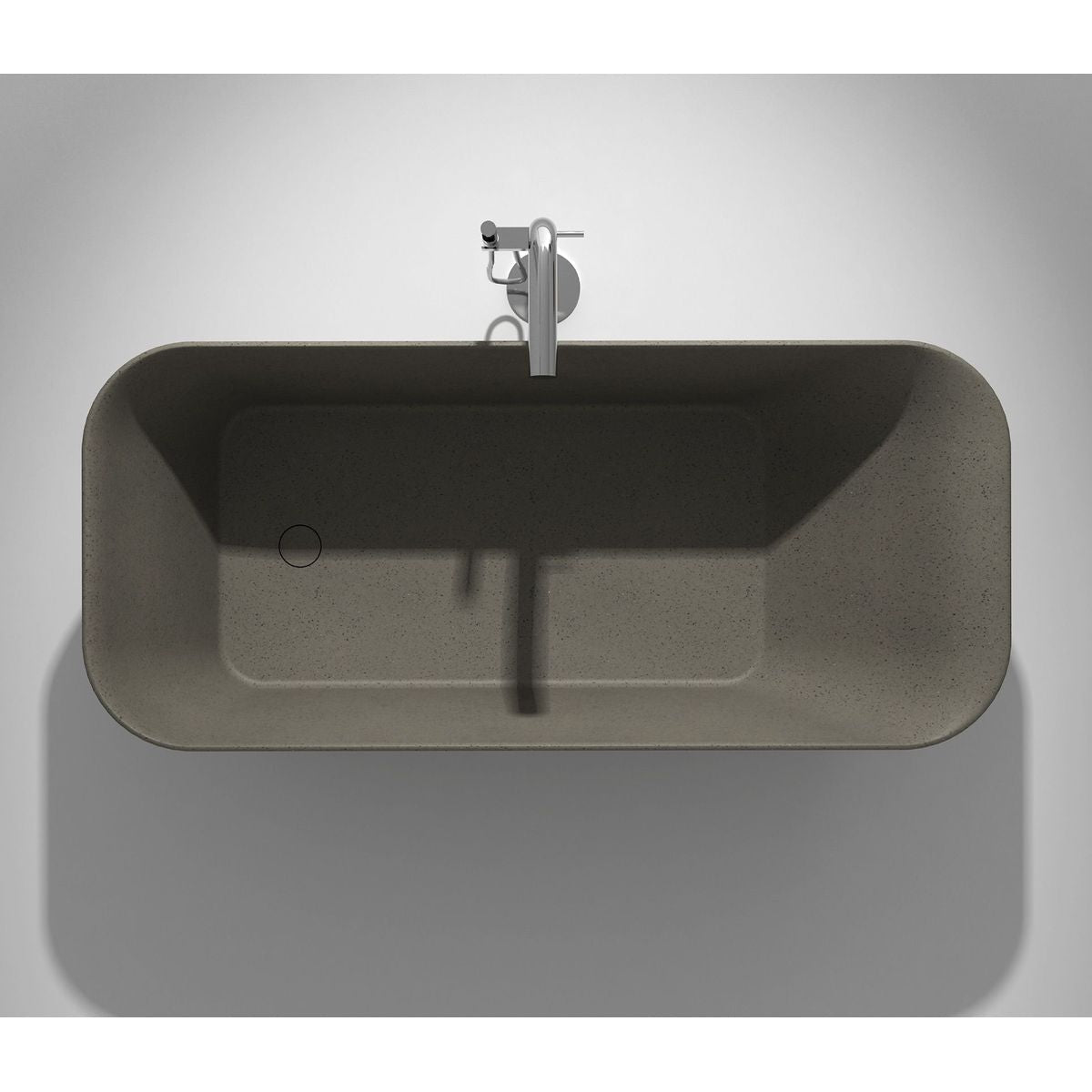 Studio Bagno Verve Freestanding Bath - Ash Grey