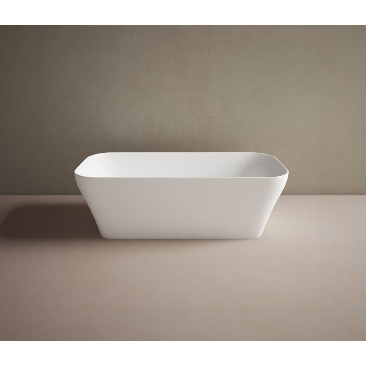 Studio Bagno Verve Freestanding Bath - Semi Gloss White