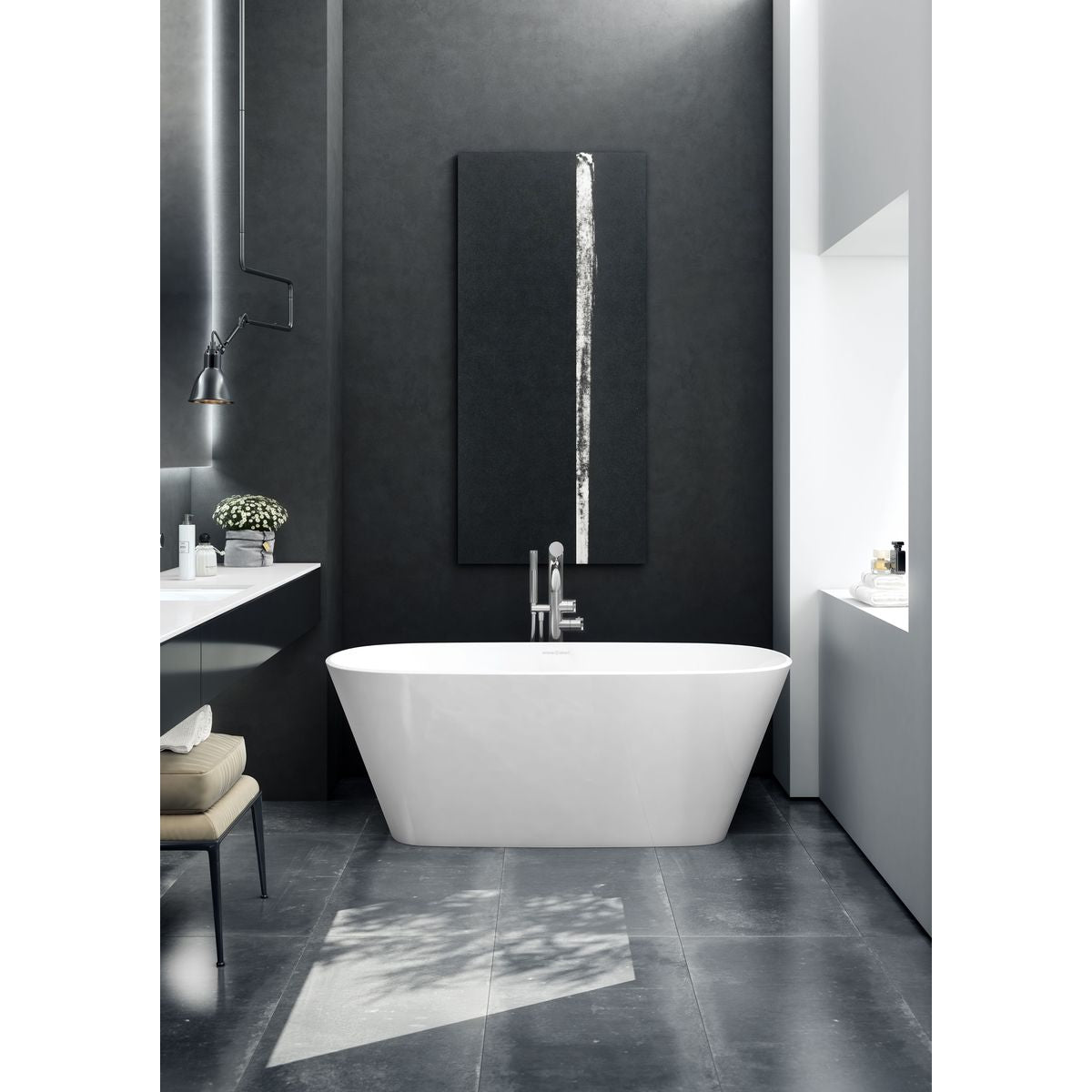 Victoria + Albert Vetralla 1500 Bath, Gloss White