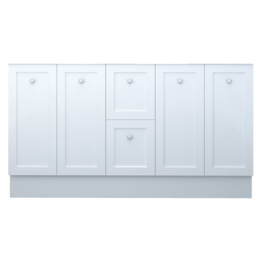 Viesti 1500 Shaker Kicker Cabinet Only Satin White