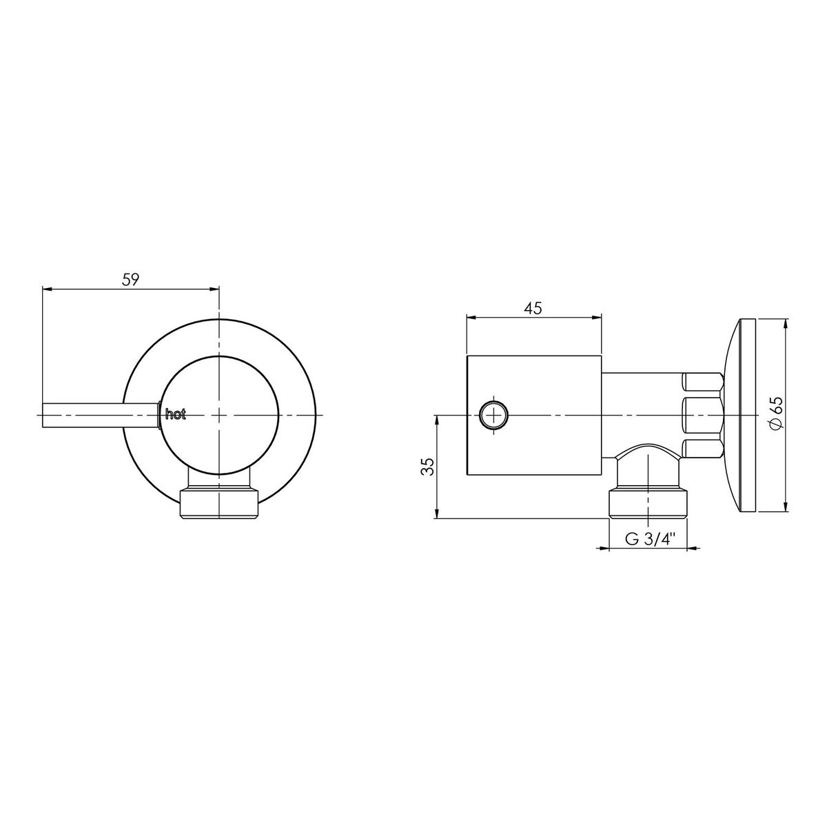 Vivid Pin Lever Washing Machine Stops