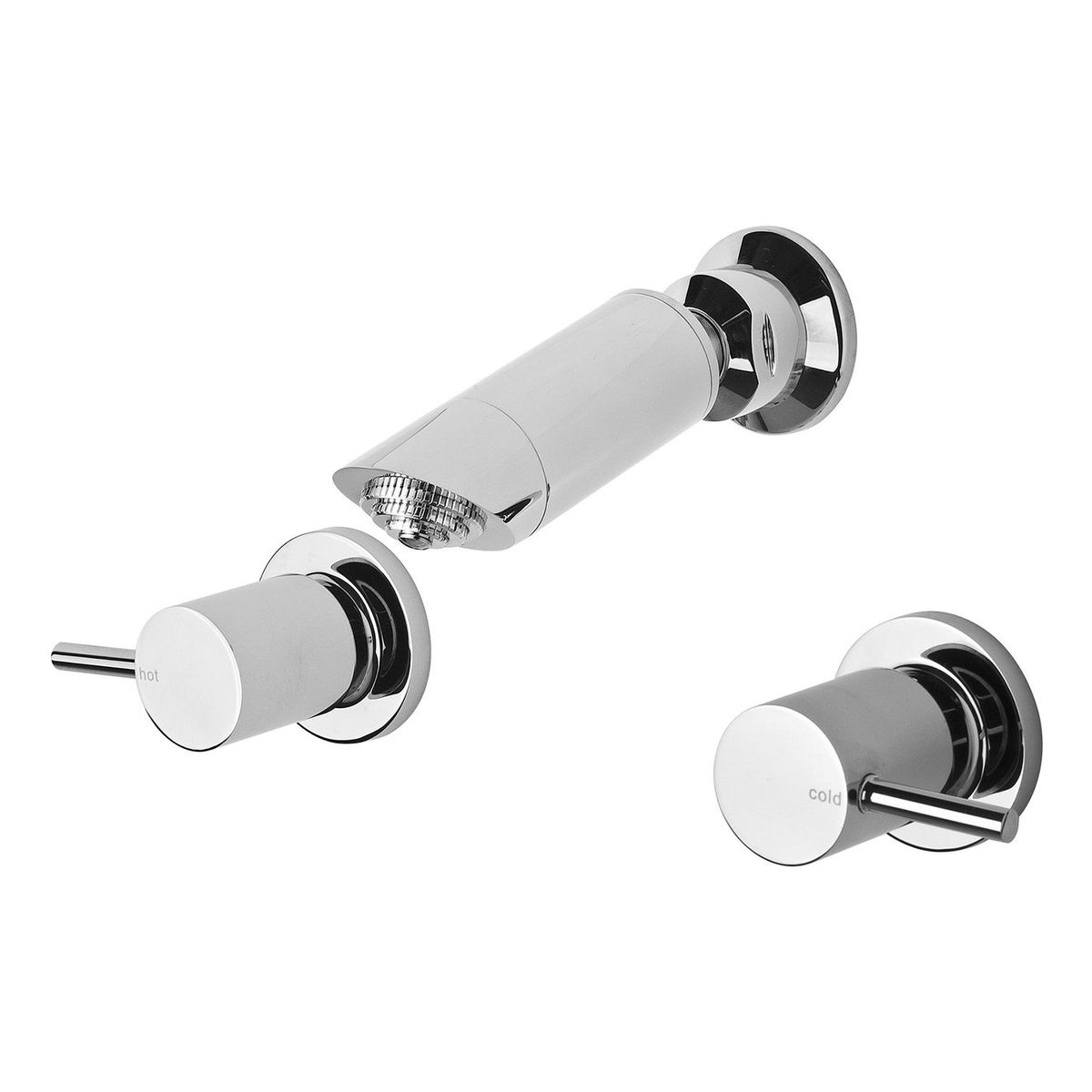 Vivid Pin Lever Shower Set 15mm Extended Spindles