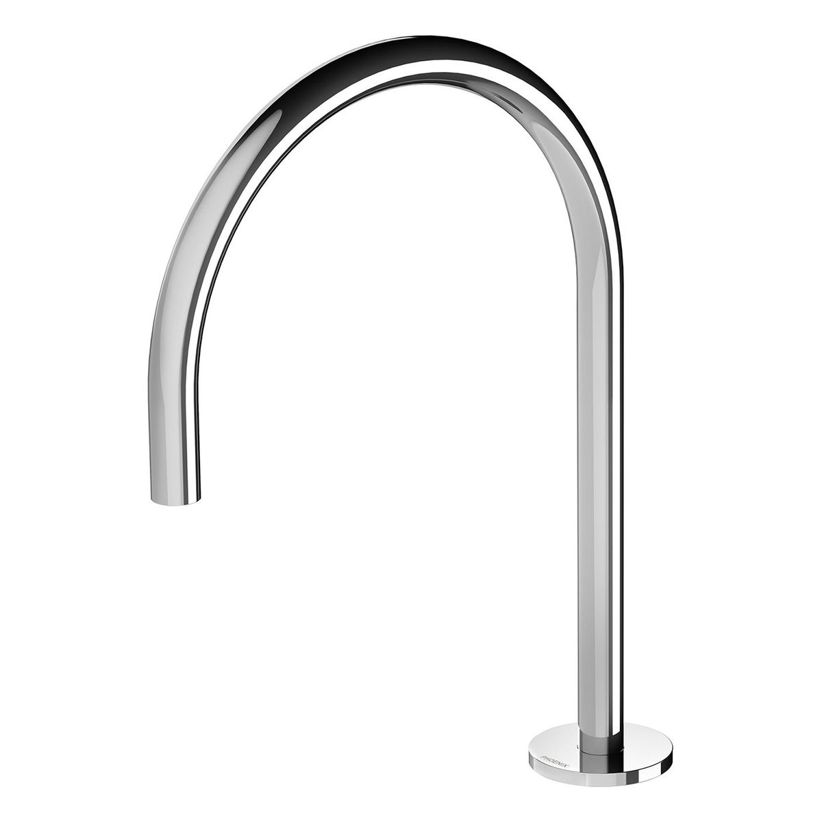 Vivid Slimline Hob Sink Outlet 220mm Gooseneck - Chrome