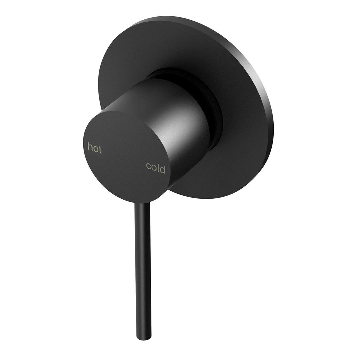 Vivid Slimline SwitchMix Shower / Wall Mixer Fit-Off Kit - Matte Black