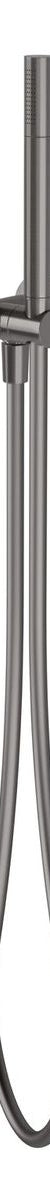 Vivid Slimline Microphone Hand Shower - Brushed Carbon