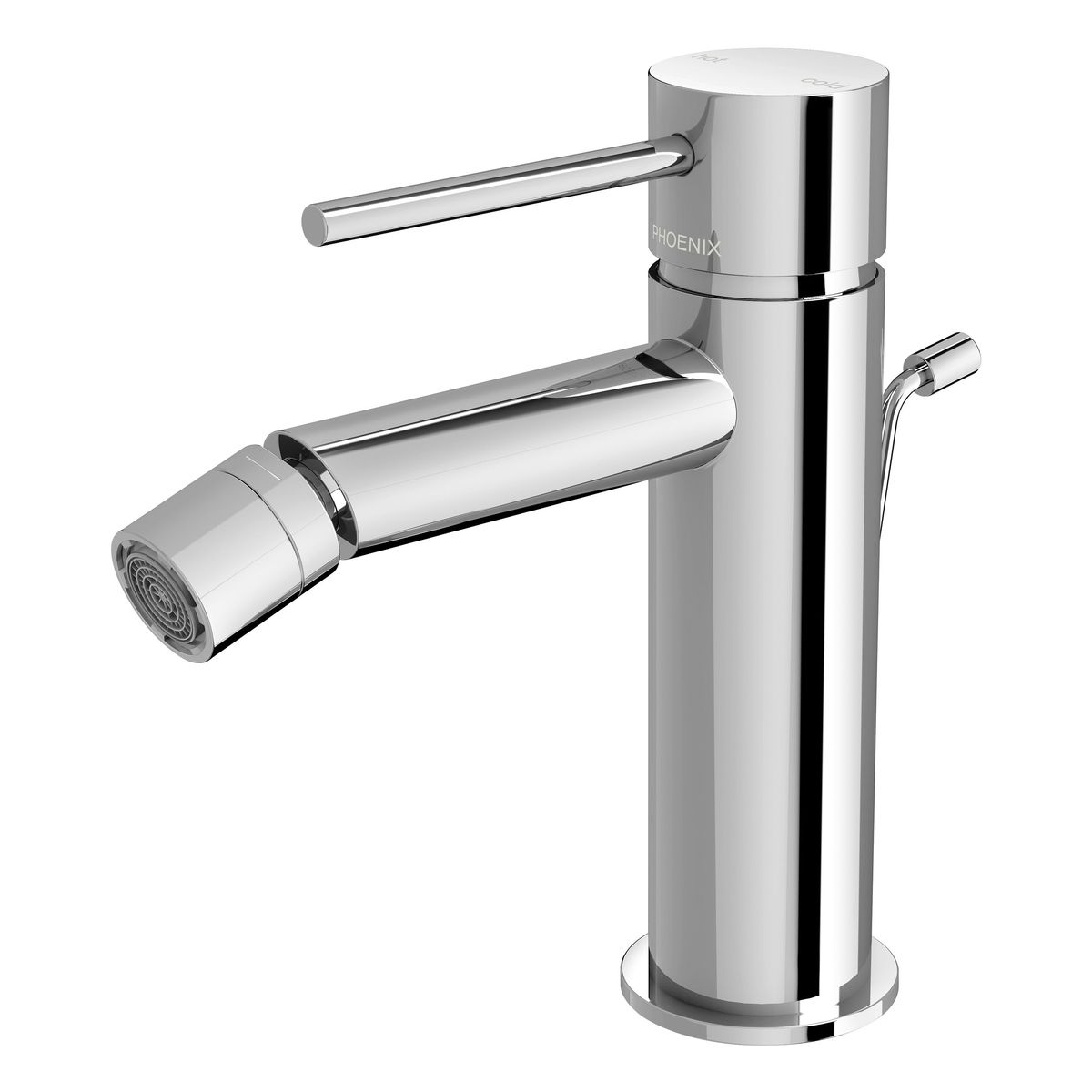 Vivid Slimline Bidet Mixer with Pop-Up Waste - Chrome