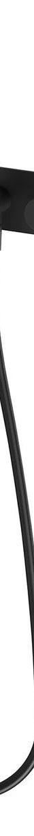 Vivid Slimline Wall Shower System - Matte Black