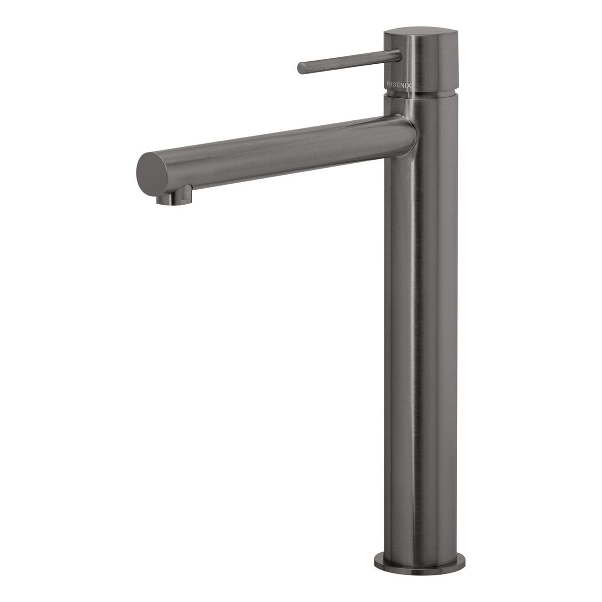 Vivid Slimline Vessel Mixer, Lead Free - Brushed Carbon