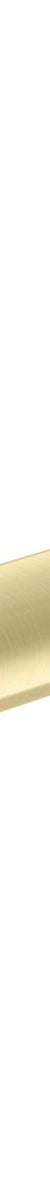 Vivid Slimline Oval Wall Basin Outlet 180mm - Brushed Gold