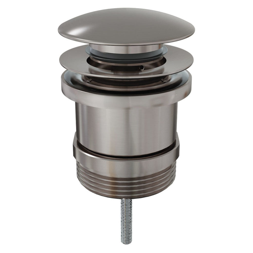 Universal Pop-Up/ Pull-Out Basin Waste - Brushed Nickel