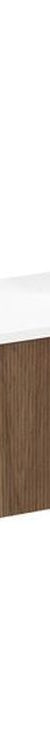 Waverley 1500mm Prime Oak Woodmatt Wall Hung Cabinet, Right Offset Bowl