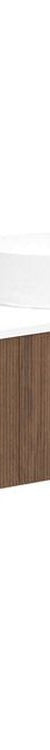 Waverley 1800mm Prime Oak Woodmatt Wall Hung Cabinet, Centre Bowl