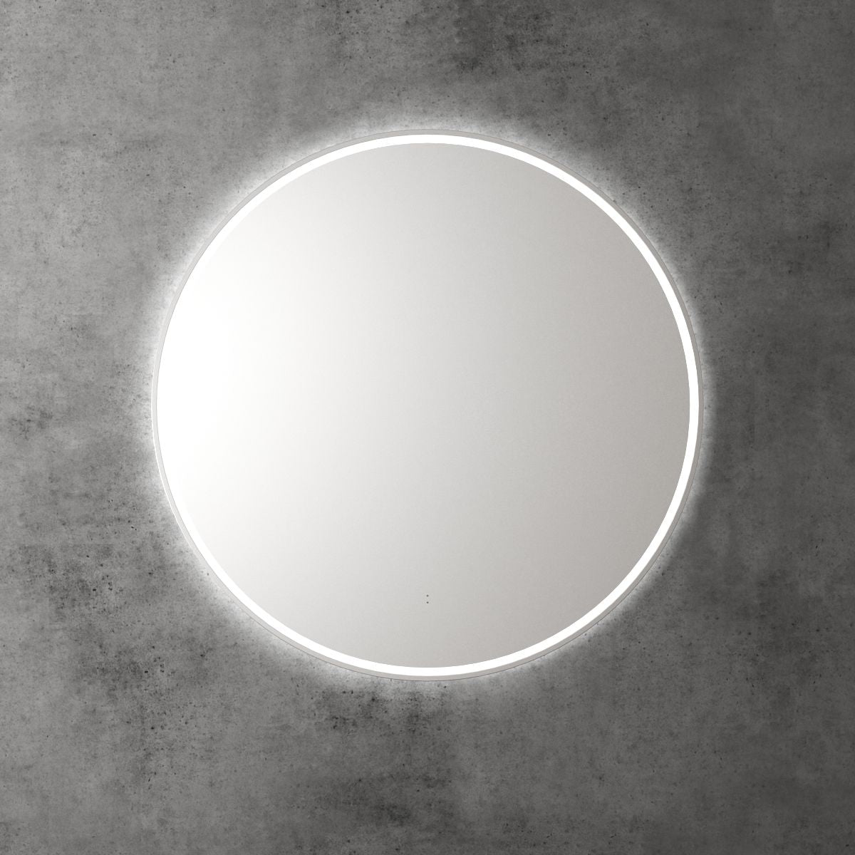 Windsor Round LED Mirror 903x903x36mm - Brushed Bronze