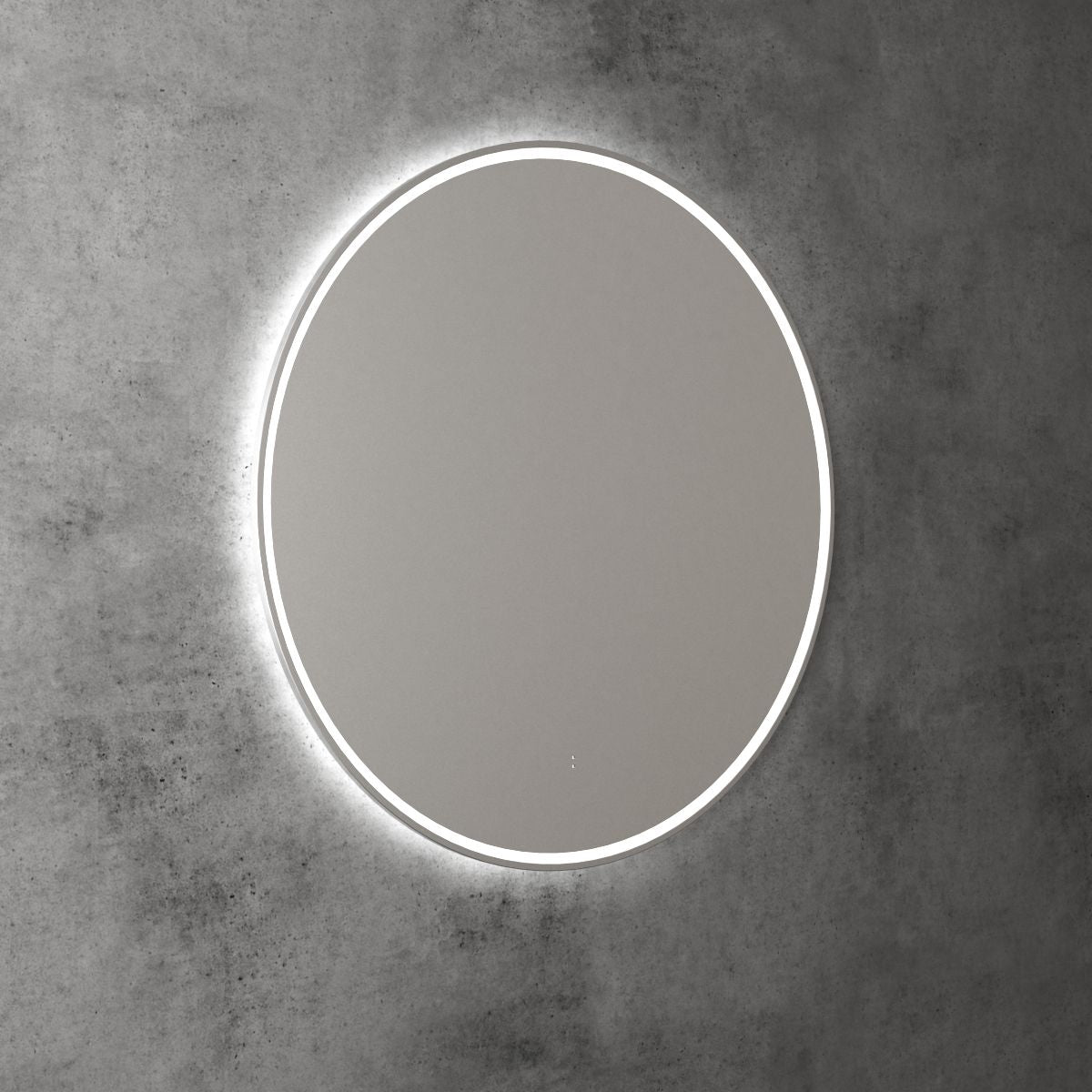 Windsor Round LED Mirror 903x903x36mm - Brushed Bronze