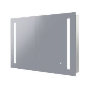 Amber LED Mirror Cabinet A75D 750mm x 700mm