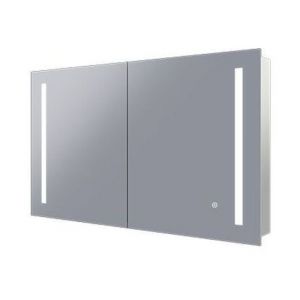 Amber LED Mirror Cabinet A90D 900mm x 700mm