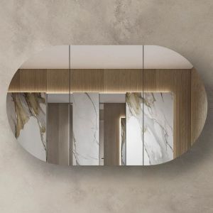 Bondi 1200mm x 750mm Shaving Cabinet - Natural Oak